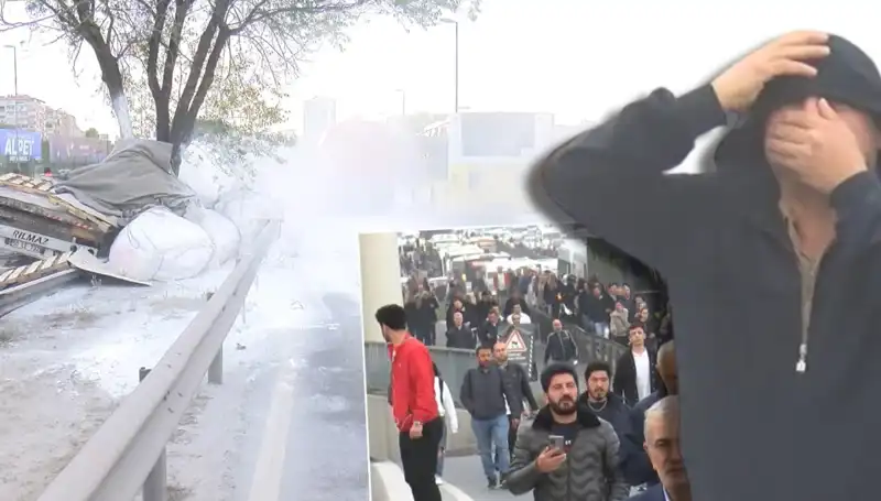 D-100'deki Feci Kaza: Alçı Yüklü TIR'ın Bariyerlere Çarpması Trafiği Felç Etti