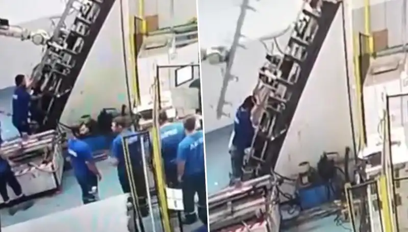 Fabrikada Şok Eden Kaza: Makine İnsana Saplandı ve Hayatları Değişti