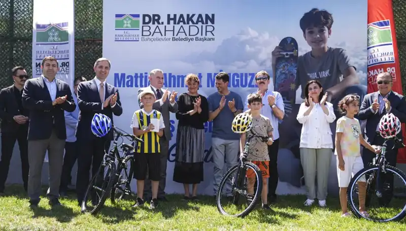 Bahçelievler'de Gençler İçin Yepyeni Bir Hedef: Mattia Ahmet Minguzzi Skate Parkı