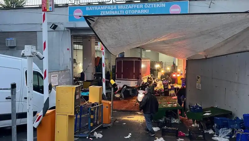 Pazar Yerinde Biber Gazı Krizi: Havadar Yüzden Fişek Gibi Dağıldı